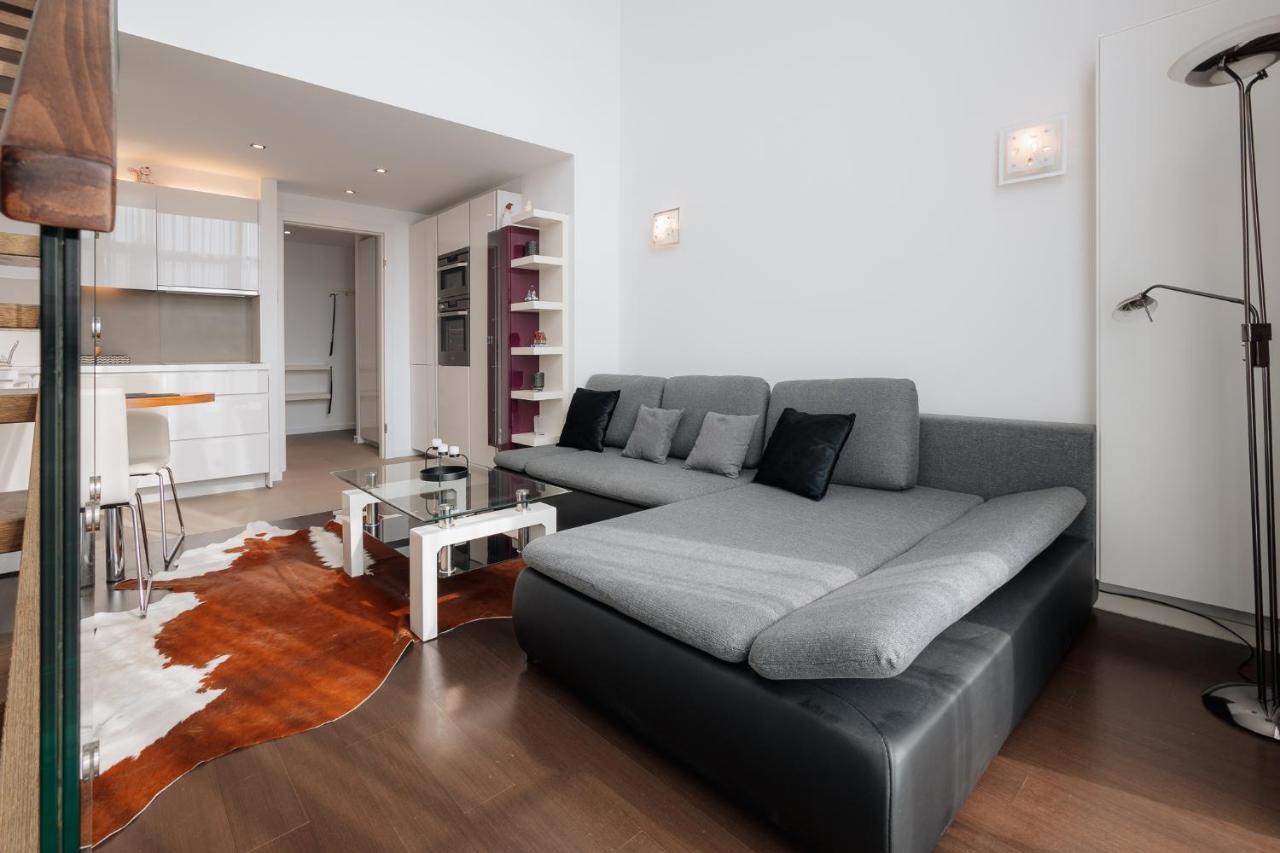Skau Eurovea Duplex Apartment Danube Exclusive View Free Parking Bratislava Extérieur photo
