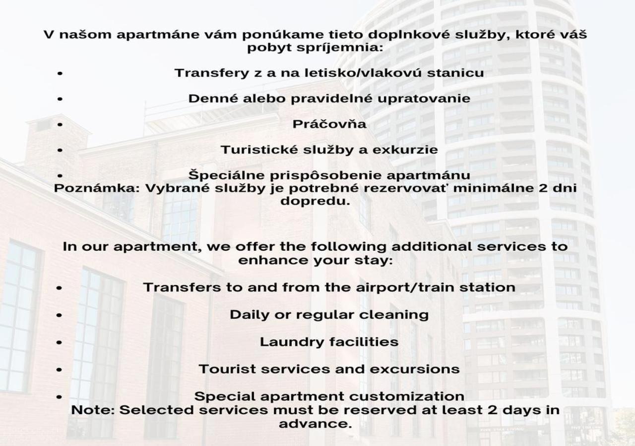 Skau Eurovea Duplex Apartment Danube Exclusive View Free Parking Bratislava Extérieur photo